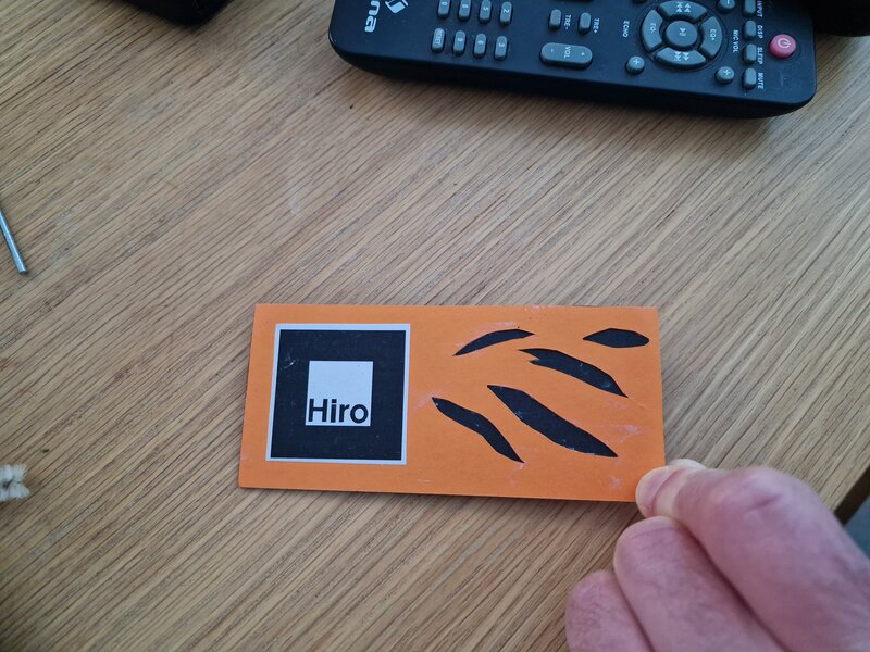 Handmade coupon - front